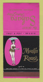 Matchbook Cover - Desert Sahara Motor Lodge Spokane WA girlie WEAR 30 Strike