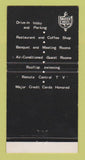 Matchbook Cover - Desert Sahara Motor Lodge Spokane WA girlie WEAR 30 Strike