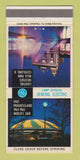 Matchbook Cover - General Electric GE 1964 New York World's Fair 30 Strike