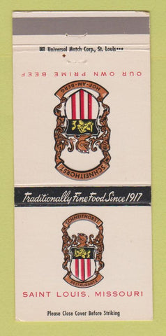 Matchbook Cover - Schneithorst Restaurant St Louis MO 30 Strike
