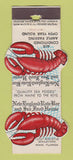 Matchbook Cover - New England Raw Bar Miami FL feature POOR STRIKER