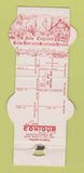 Matchbook Cover - New England Raw Bar Miami FL feature POOR STRIKER