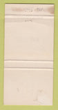 Matchbook Cover - Beachcomber Corral South Padre Island TX WEAR 30 Strike