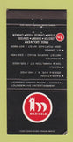 Matchbook Cover - Marigold Restaurant Saskatoon SK Regina Winnipeg 30 Strike