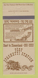 Matchbook Cover - Fort Spaghetti Station Anaheim CA Disneyland ref 30 Strike