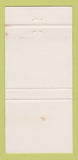 Matchbook Cover - Footloose Cafe Toronto ON WEAR 30 Strike
