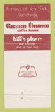 Matchbook Cover - Halloran House New York City 30 Strike