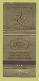 Matchbook Cover - Steak House Tower Mountainside NJ 30 Strike