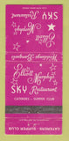 Matchbook Cover - Elliott Murphy's Restaurant Garden City LI NY WEAR 30 Strike