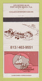 Matchbook Cover - Gulf Shore Restaurant Fort Myers Beach FL WEAR 30 Strike