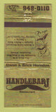 Matchbook Cover - Handlebar J Restaurant Scottsdale AZ 30 Strike