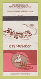 Matchbook Cover - Gulf Shore Restaurant Fort Myers Beach FL  30 Strike