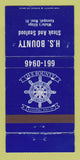 Matchbook Cover - HS Bounty Steak Restaurant Maui Hawaii WEAR 30 Strike