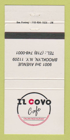 Matchbook Cover - Il Covo Cafe Italian Brooklyn NY 30 Strike