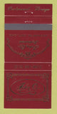 Matchbook Cover - John Q's Restaurant Cincinnati OH 30 Strike