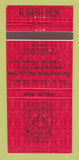 Matchbook Cover - El Nibble Nook Mexican Livonia MI Comida Bebida 30 Strike