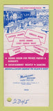 Matchbook Cover - Holiday House Restaurant Sarasota FL SAMPLE 30 Strike