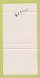 Matchbook Cover - Idle Oars Restaurant North Rustico PEI PE WEAR 30 Strike