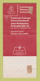 Matchbook Cover - Great Dane Farmington Hills MI Restaurant 30 Strike