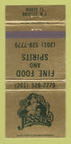Matchbook Cover - Jessie's Brielle NJ 30 Strike