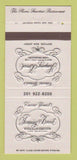 Matchbook Cover - Jumping Brook Restaurant Golf Club Neptune NJ 30 Strike