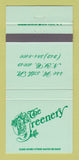 Matchbook Cover - The Greenery New York City WEAR 30 Strike