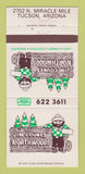 Matchbook Cover - Jim Counes' Northwoods Tuscon AZ WEAR 30 Strike