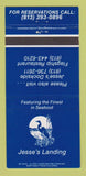 Matchbook Cover - Jesse's Landing St Petersburg FL 30 Strike