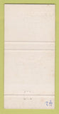 Matchbook Cover - The Granada Restaurant Ottawa ON WORN 30 Strike