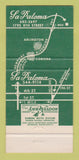 Matchbook Cover - La Paloma Mexican Restaurant CA WEAR 30 Strike