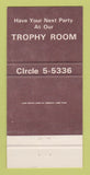 Matchbook Cover - Gallagher's Restaurant New York City 30 Strike