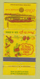 Matchbook Cover - El Patio Mexican Restaurant Long Beach CA WEAR 30 Strike