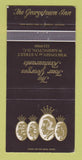 Matchbook Cover - Four Georges Restaurnts Washington DC 30 Strike