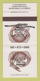Matchbook Cover - Joe's Stone Crab Restaurant Miami Beach FL 30 Strike