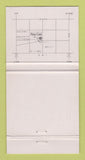Matchbook Cover - Kings Land Restaurant Osaka Japan 30 Strike