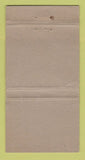 Matchbook Cover - Fredna's Lunch London ON WORN 30 Strike