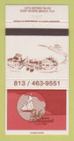 Matchbook Cover - Gulf Shore Restaurant Fort Myers Beach FL  30 Strike