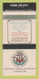 Matchbook Cover - Sydney La Caravelle Restaurant Australia WEAR 30 Strike