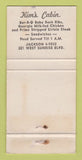 Matchbook Cover - Kim's Cabin Fort Lauderdale FL WORN 30 Strike