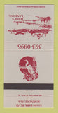 Matchbook Cover - Jesse's Landing Seminole FL 30 Strike
