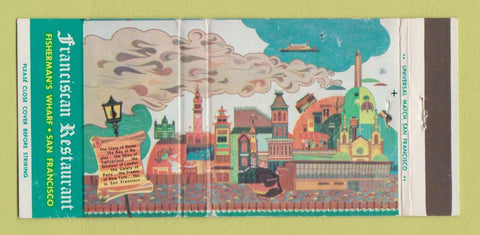 Matchbook Cover - Franciscan Restaurant San Francisco CA 30 Strike