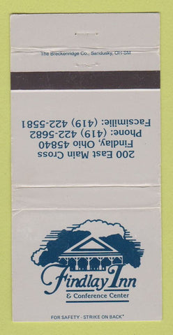 Matchbook Cover - Findlay Inn OH WEAR 30 Strike