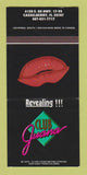 Matchbook Cover - Club Juana Casselberry FL lips 30 Strike