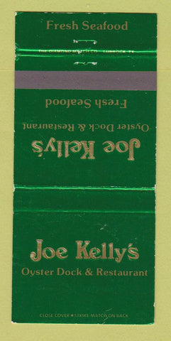 Matchbook Cover - Joe Kelly's Restaurant WEAR 30 Strike
