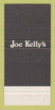Matchbook Cover - Joe Kelly's Restaurant WEAR 30 Strike