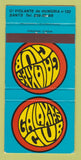 Matchbook Cover - Galaxia's Club Sants Barcelona Spain 30 Strike