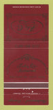 Matchbook Cover - John Q's Restaurant Cincinnati OH 30 Strike
