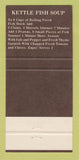 Matchbook Cover - A Kettle of Fish Vancouver BC 30 Strike