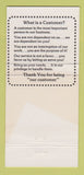 Matchbook Cover - La Posada Del Rey Mexican Food San Antonio TX 30 Strike