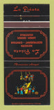 Matchbook Cover - La Pinta Mexican Restaurant Phoenix AZ 30 Strike